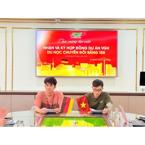 Dự án VGH – Du học chuyển đổi Bằng 18B